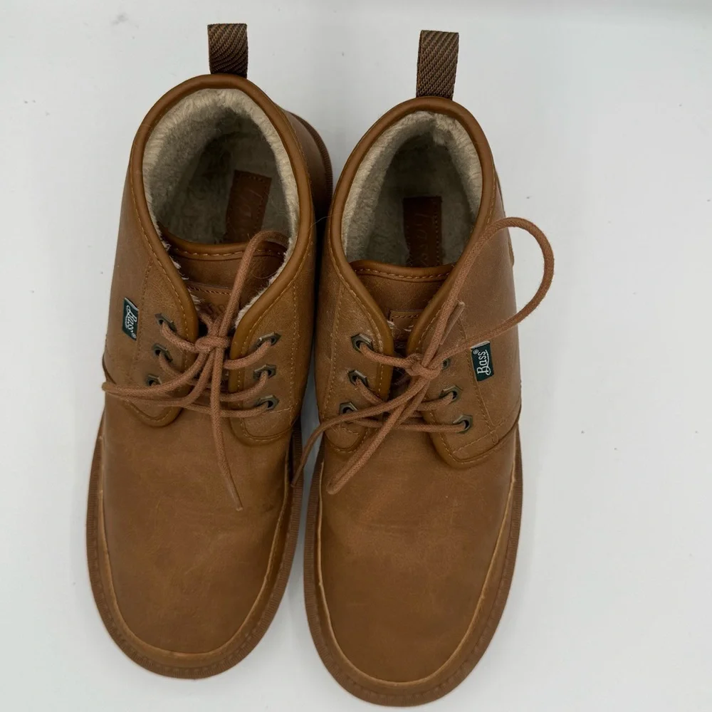 Mens G.H. Bass & Co. Newland WX Sherpa Lined Faux Suede Ankle Boots Size 10